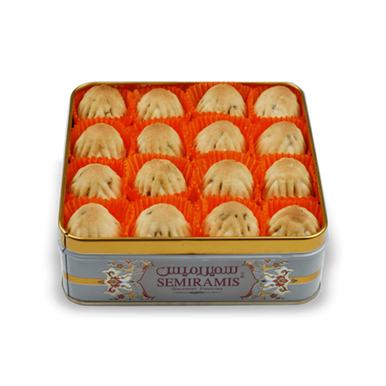 Arabic Sweet Semiramis Filled Pistachio Cookies (Ma'amoul) 500g