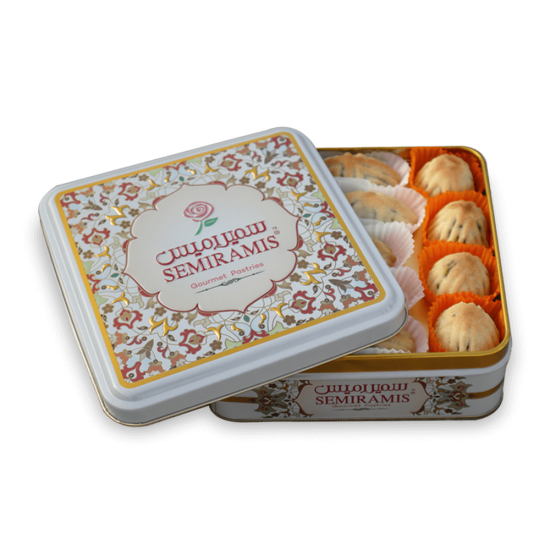 Arabic Sweet Semiramis Combination (Pistachio Ma'amoul) & (Walnut Ma'amoul) 500g