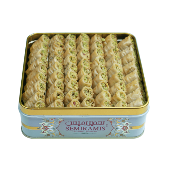 Arabic Sweet Semiramis Pistachios rolls 500g